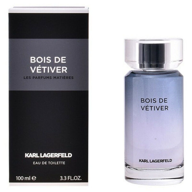 Karl Lagerfeld Bois De Vetiver Eau De Toilette 100ml Spray, 100 ml for Men