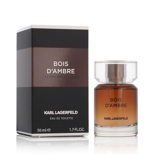 Karl Lagerfeld Bois d'Ambre Eau de Toilette 50ml Spray, 50 ml for Men