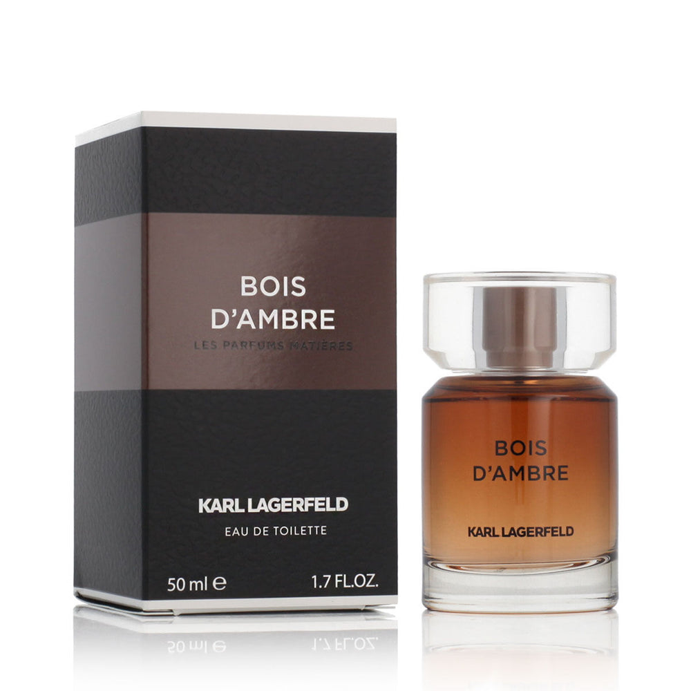 Karl Lagerfeld Bois d'Ambre Eau de Toilette 50ml Spray, 50 ml for Men
