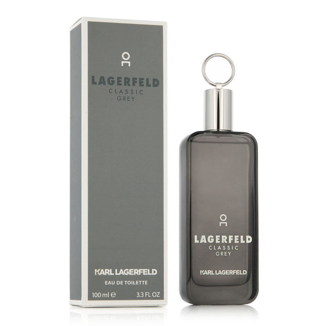 Karl Lagerfeld Classic Grey Eau de Toilette 100ml Spray, 100 ml for Men