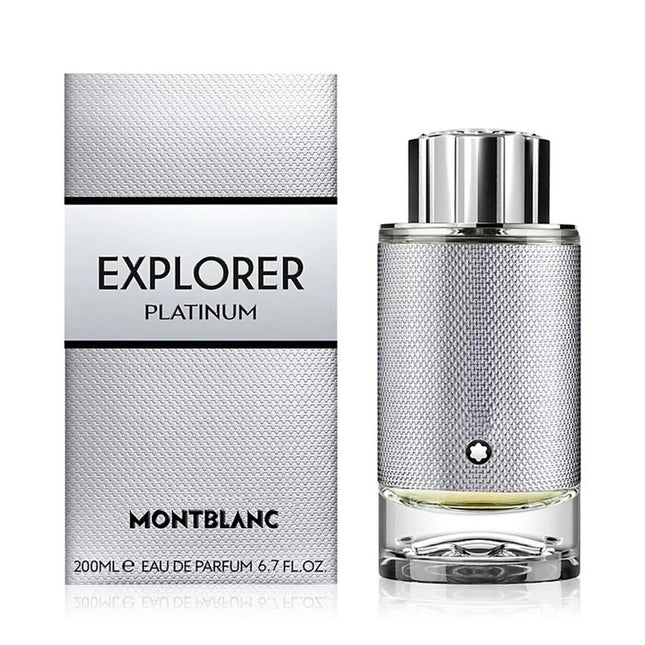 Mont Blanc Explorer Platinum Eau de Parfum 200ml Spray, 200 ml for Men