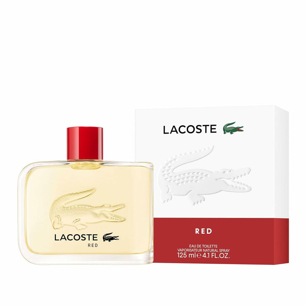 Lacoste Red Eau de Toilette 125ml Spray, 125 ml for Men