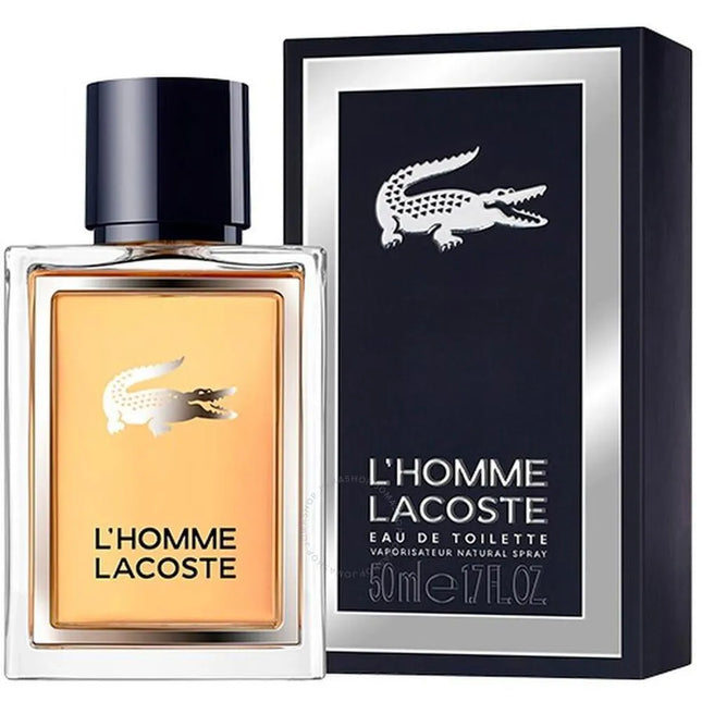 Lacoste L'Homme Eau de Toilette 50ml Spray, 50 ml for Men