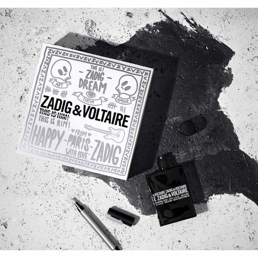Zadig & Voltaire This is Him Gift Set 50ml EDT + 50ml Shower Gel for Men