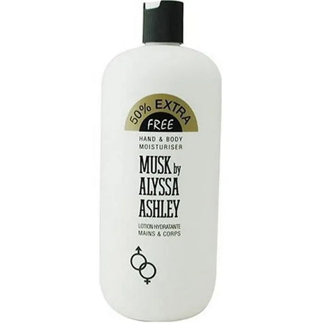 Alyssa Ashley Musk Hand and Body Lotion 500ml, 500 ml for Women