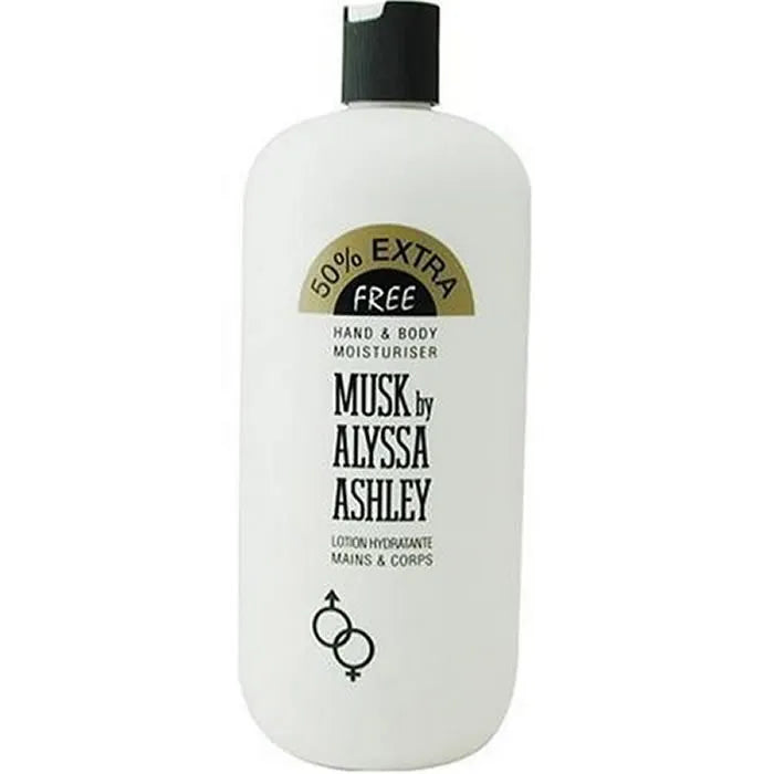 Alyssa Ashley Musk Hand and Body Lotion 500ml, 500 ml for Women