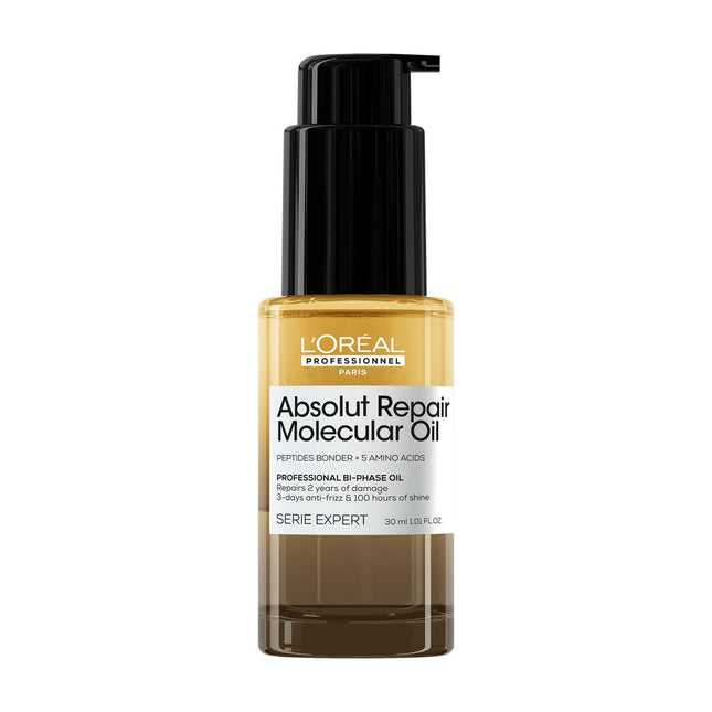 L'Oréal Professionnel - Absolut Repair Molecular Bi-Phase Hair Oil for Damaged Hair - 30 ml for Unisex