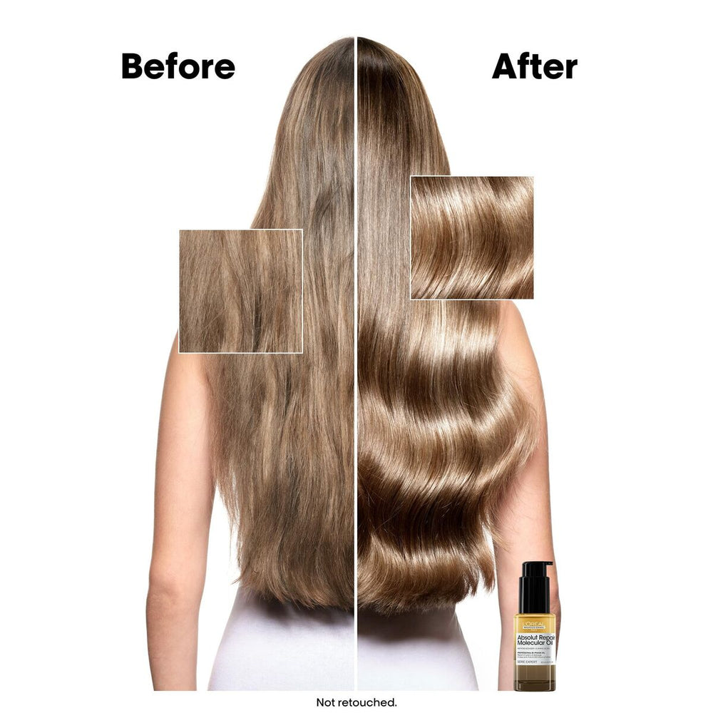 L'Oréal Professionnel - Absolut Repair Molecular Bi-Phase Hair Oil for Damaged Hair - 30 ml for Unisex