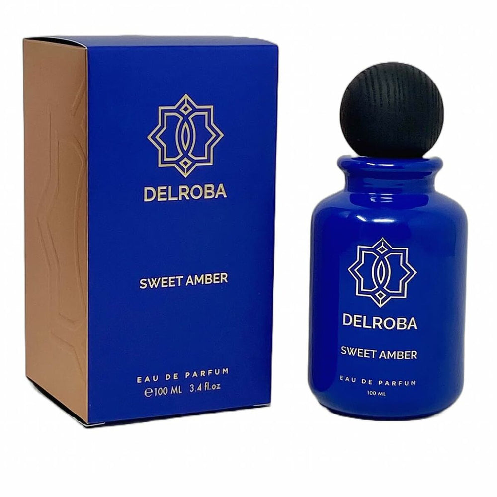 Delroba Parfums Sweet Amber Eau de Parfum 100ml Spray, 100 ml for Men