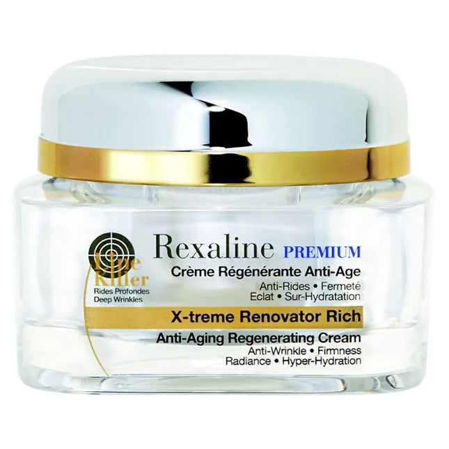 Rexaline Line Killer Anti Age X-Treme Renovator Rich Regenerating Cream 50ml, 50 ml for Unisex