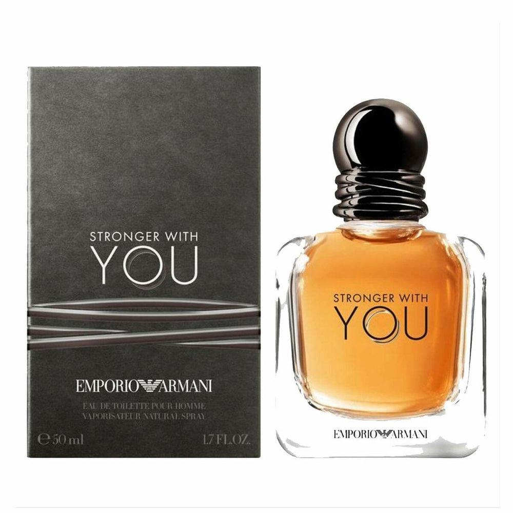 Giorgio Armani Stronger With You Eau de Toilette 50ml Spray, 50 ml for Men