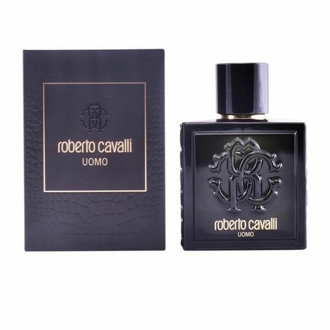 Roberto Cavalli Uomo Eau de Toilette 100ml Spray, 100 ml for Men