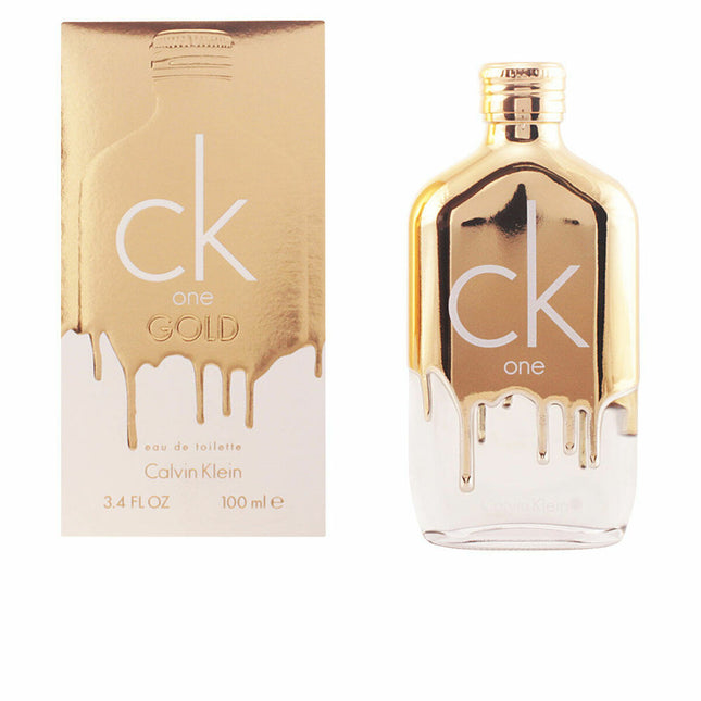 Calvin Klein CK One Gold Eau de Toilette 100ml Spray, 100 ml for Unisex