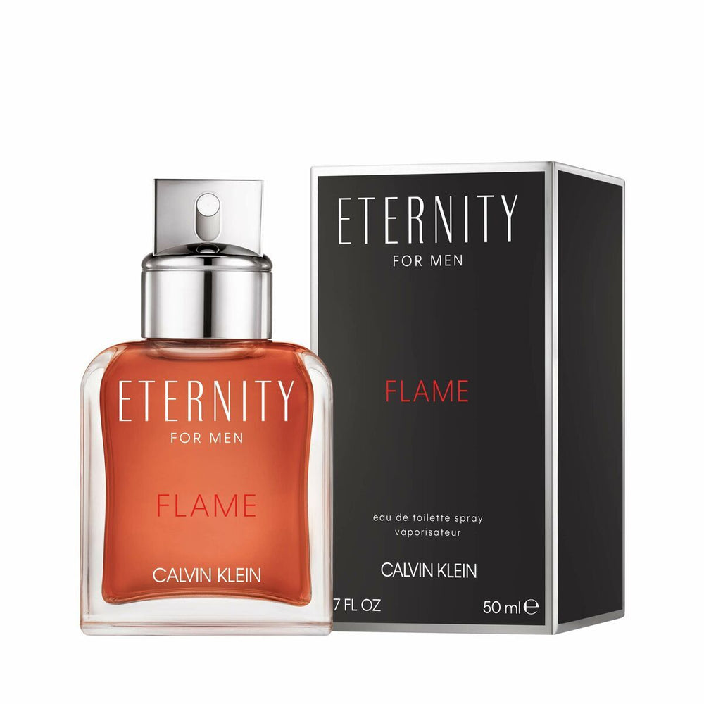 Calvin Klein Eternity Flame Eau de Toilette 50ml Spray, 50 ml for Men