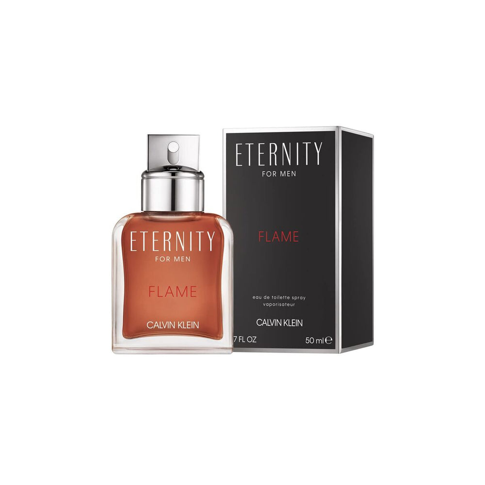 Calvin Klein Eternity Flame Eau de Toilette 50ml Spray, 50 ml for Men