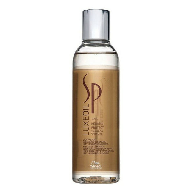Wella System Professional Luxe Oil Keratin Protect Shampoo 200ml, 200 ml for Unisex