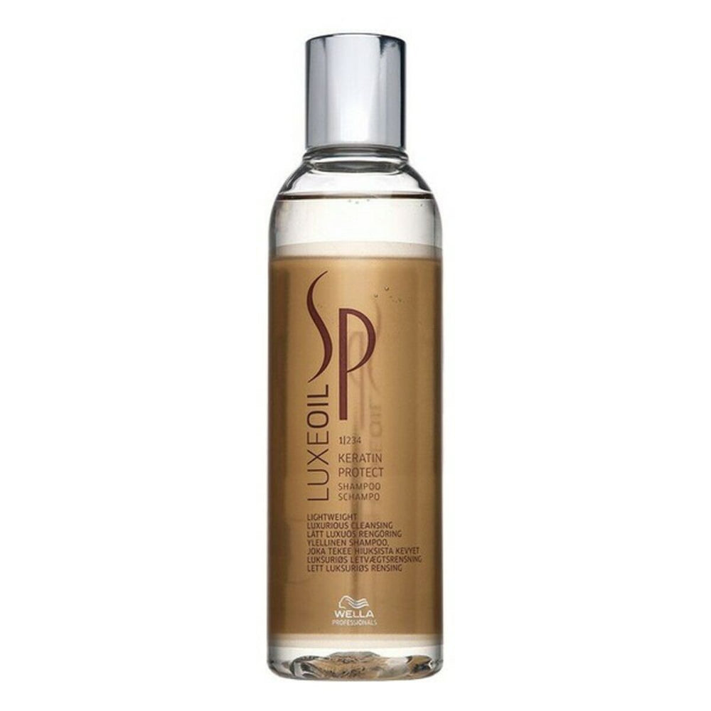 Wella System Professional Luxe Oil Keratin Protect Shampoo 200ml, 200 ml for Unisex