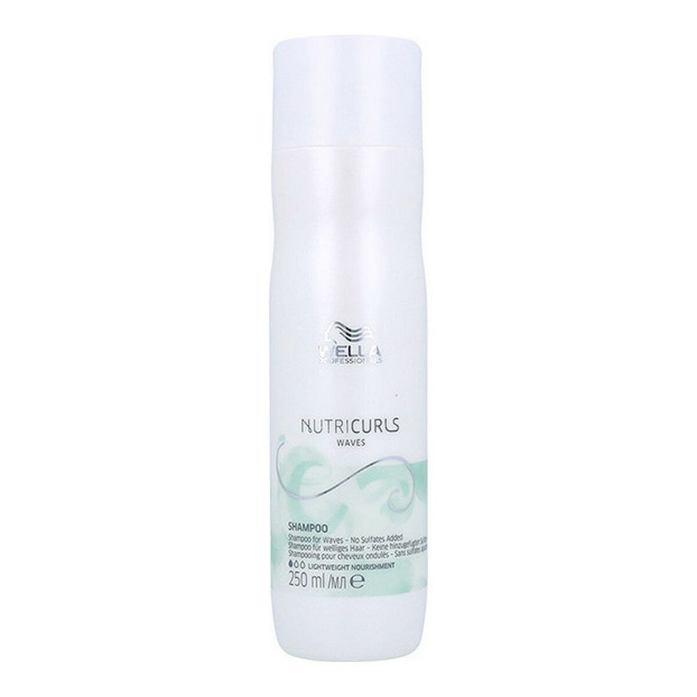 Wella Professionals Nutricurls Waves Shampoo 250ml - For Waves, 250 ml for Unisex