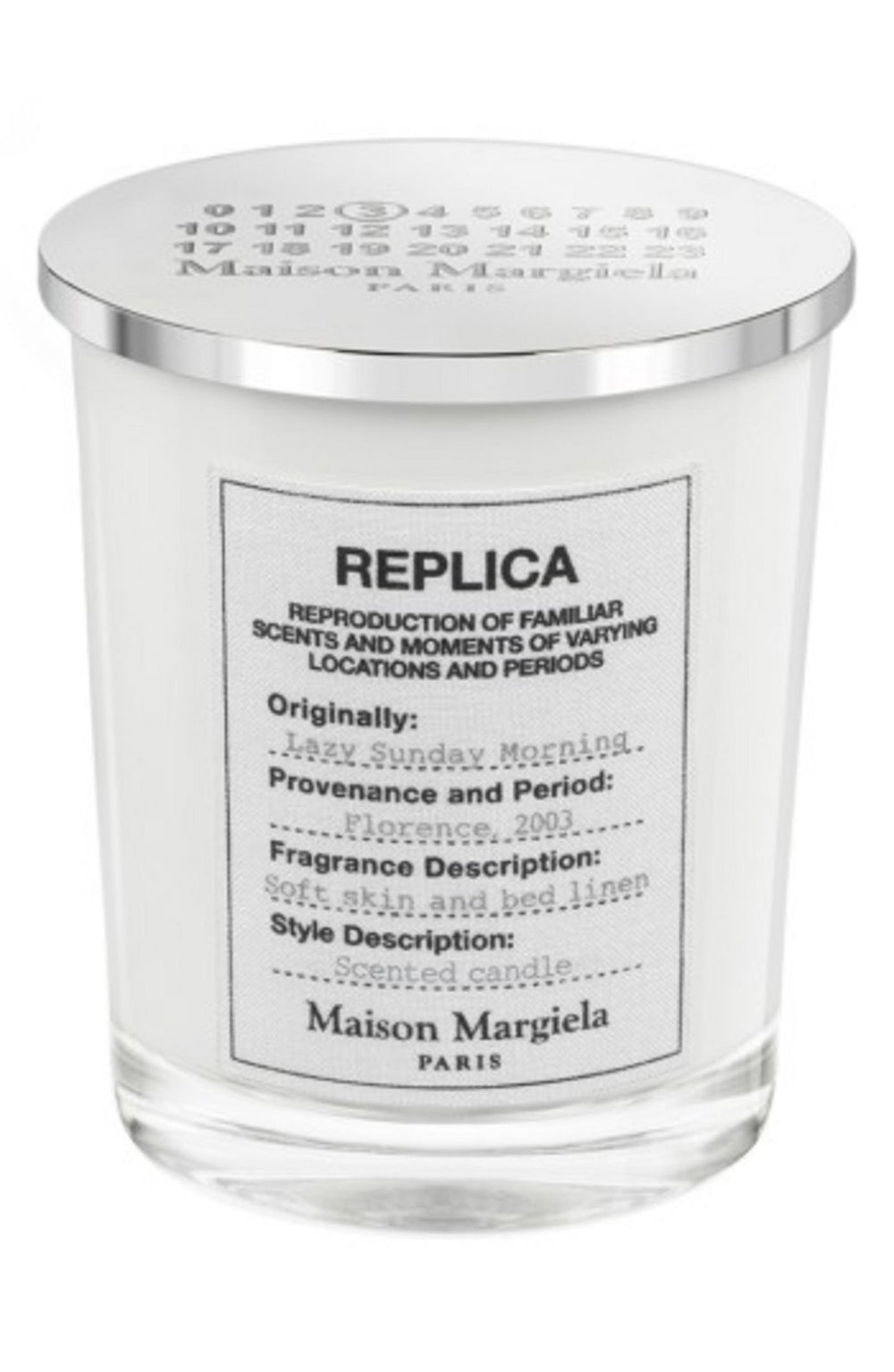 Maison Margiela Lazy Sunday Morning Scented Candle 165g for Unisex