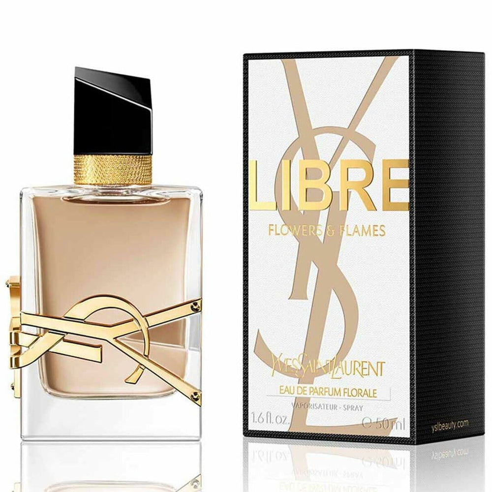 Yves Saint Laurent Libre Flowers & Flames Eau de Parfum Florale 50ml Spray, 50 ml for Women