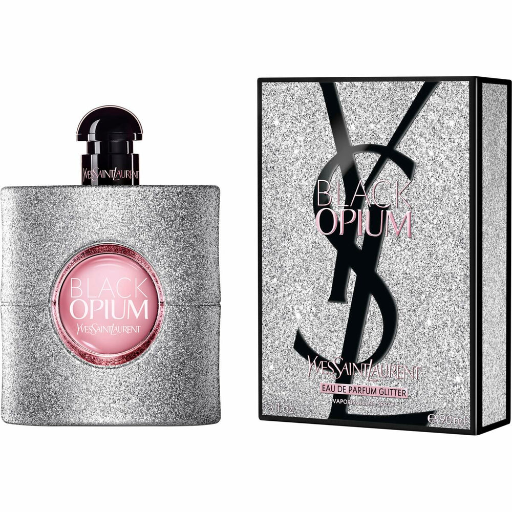 Yves Saint Laurent Black Opium Glitter Eau de Parfum 90ml Spray, 90 ml for Women