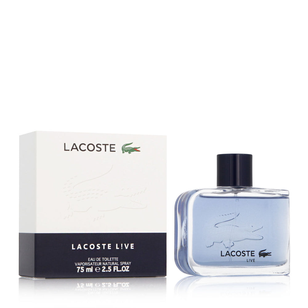 Lacoste Live Eau de Toilette 75ml Spray, 75 ml for Men