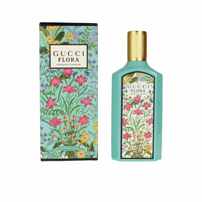 Gucci Flora Gorgeous Jasmine Eau de Parfum 100ml Spray, 100 ml for Women