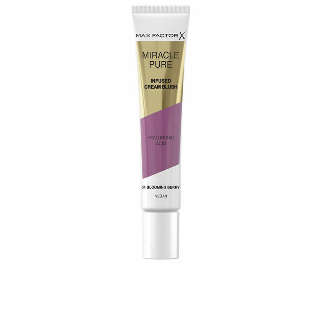 Max Factor Miracle Pure Infused Cream Blush - 04 Blooming Berry for Unisex