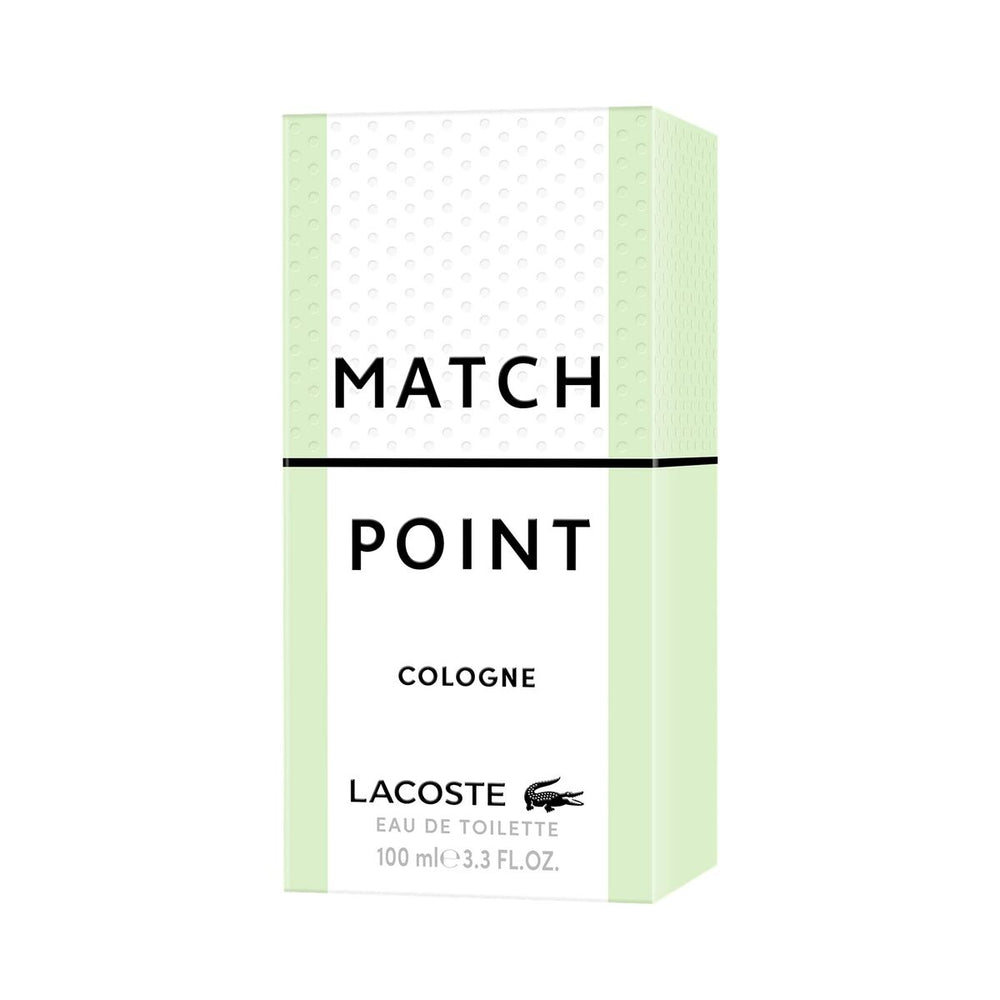Lacoste Match Point Cologne Eau de Toilette 100ml Spray, 100 ml for Men