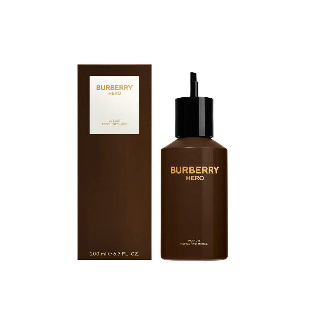 Burberry Hero Parfum 200ml Refill, 200 ml for Men