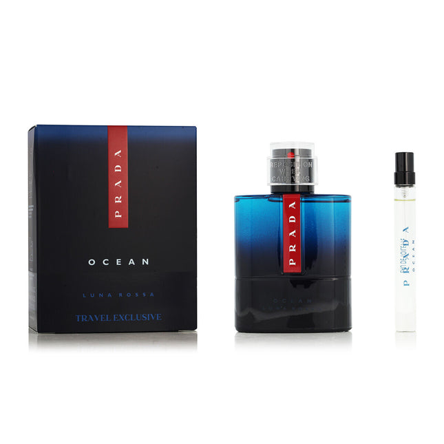 Prada Luna Rossa Ocean Eau de Toilette Gift Set 100ml EDT + 10ml EDT for Men