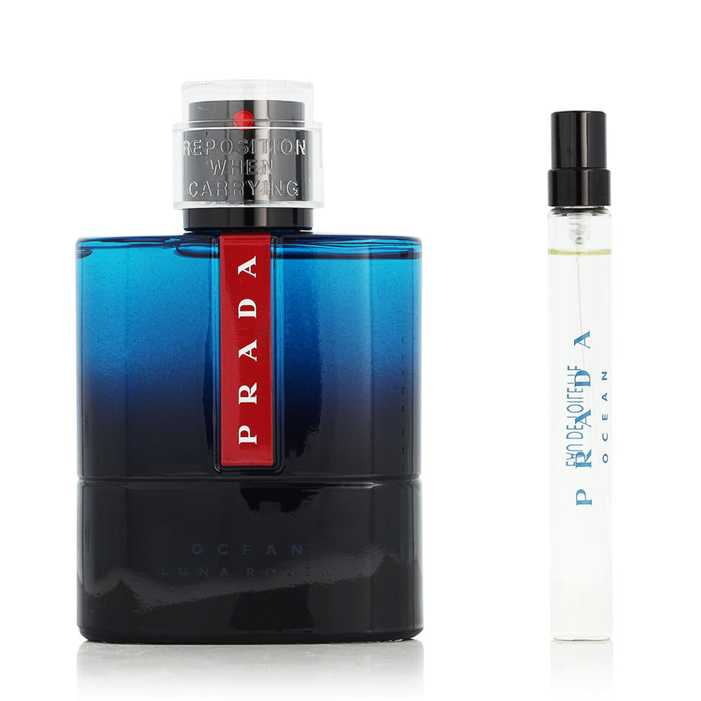 Prada Luna Rossa Ocean Eau de Toilette Gift Set 100ml EDT + 10ml EDT for Men