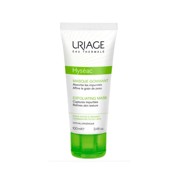 Uriage Hyséac 2-in-1 Exfoliating Mask 100ml for Women