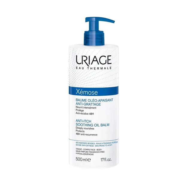 Uriage Xemose Anti Itch Smoothing Oil Balm 500ml for Unisex