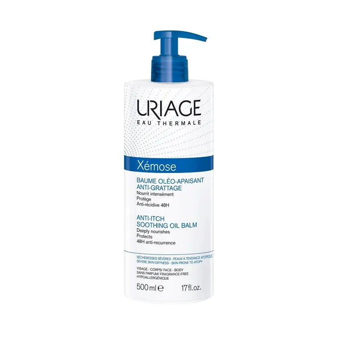 Uriage Xemose Anti Itch Smoothing Oil Balm 500ml for Unisex