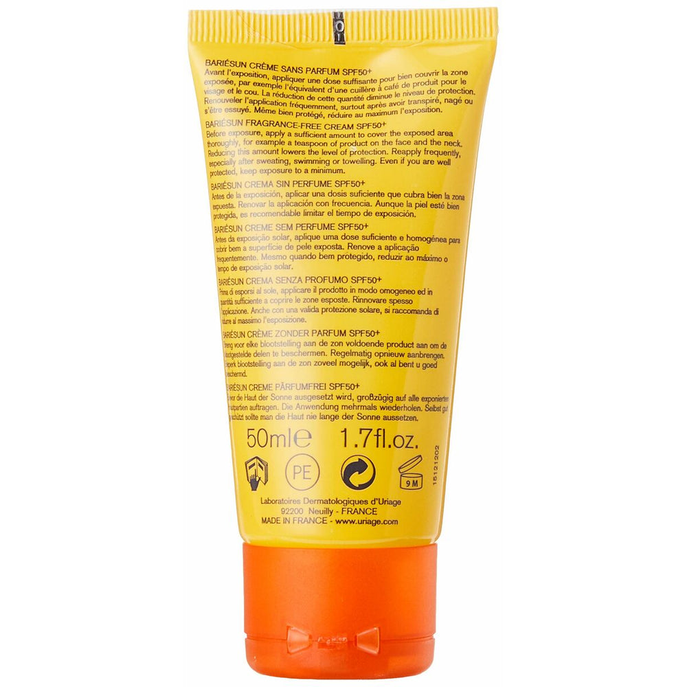 Uriage Bariésun Skin Shield Moisturizing Cream SPF50+ 50ml, 50 ml for Unisex