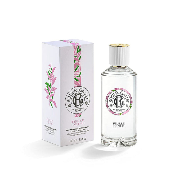 Roger & Gallet Feuille De Thé Wellbeing Fragranced Water 100ml Spray, 100 ml for Women