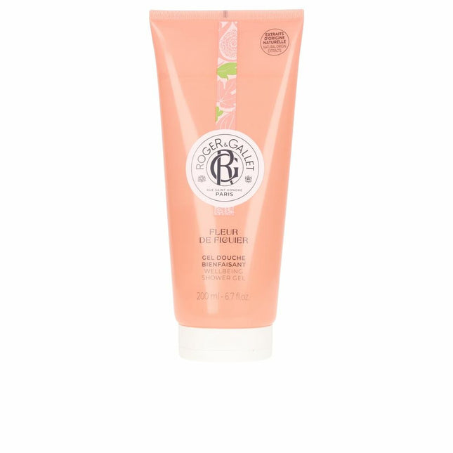 Roger & Gallet Fleur de Figuier Wellbeing Shower Gel 200ml, 200 ml for Unisex