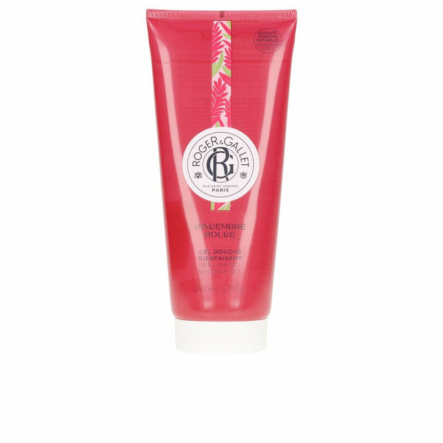 Roger & Gallet Gingembre Rouge Wellbeing Shower Gel 200ml, 200 ml for Unisex