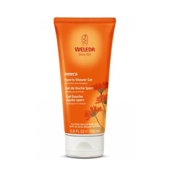 Weleda Arnica Sports Shower Gel 200ml, 200 ml for Unisex