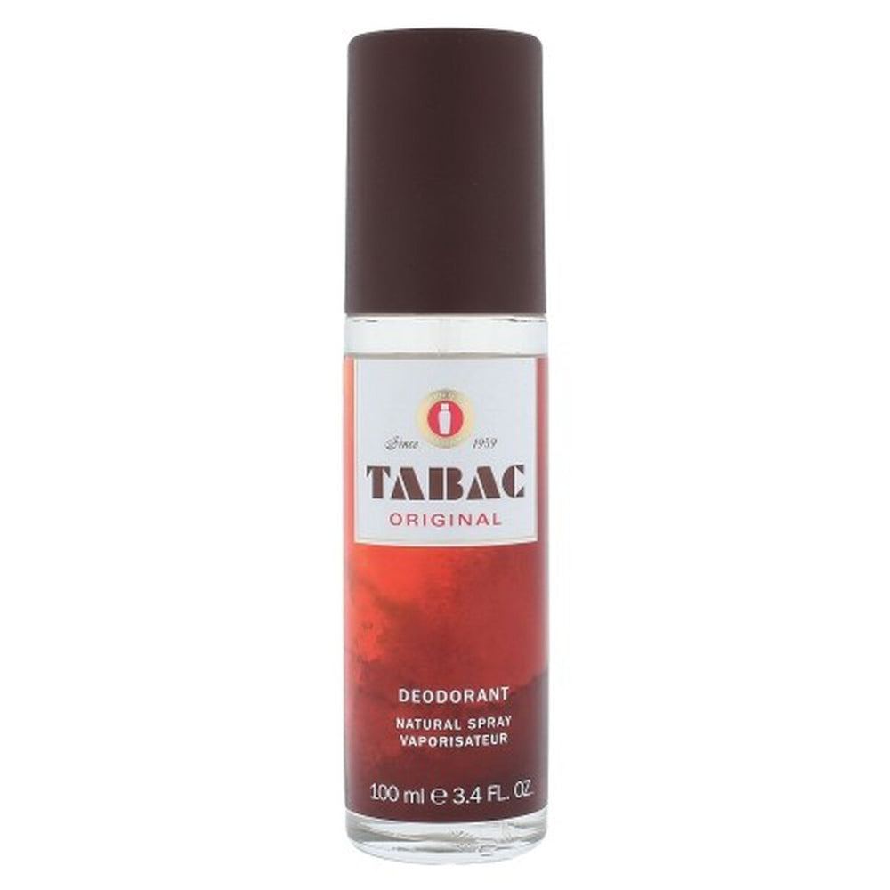 Mäurer & Wirtz Tabac Original Deodorant 100ml Spray - Glass Bottle, 100 ml for Men