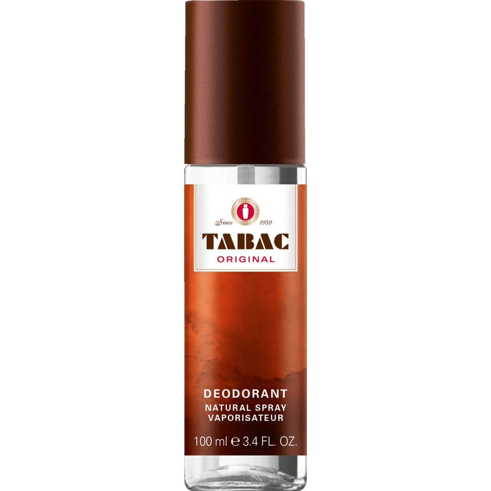 Mäurer & Wirtz Tabac Original Deodorant 100ml Spray - Glass Bottle, 100 ml for Men