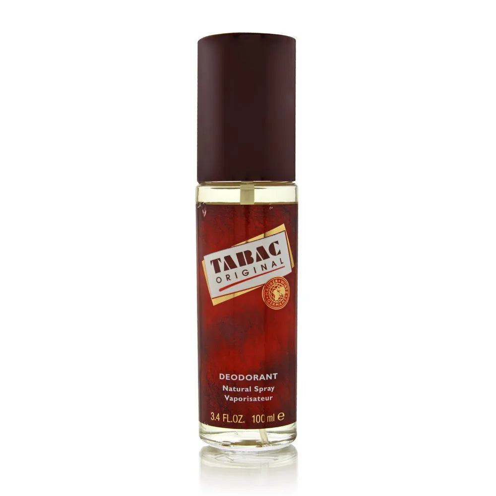 Mäurer & Wirtz Tabac Original Deodorant 100ml Spray - Glass Bottle, 100 ml for Men