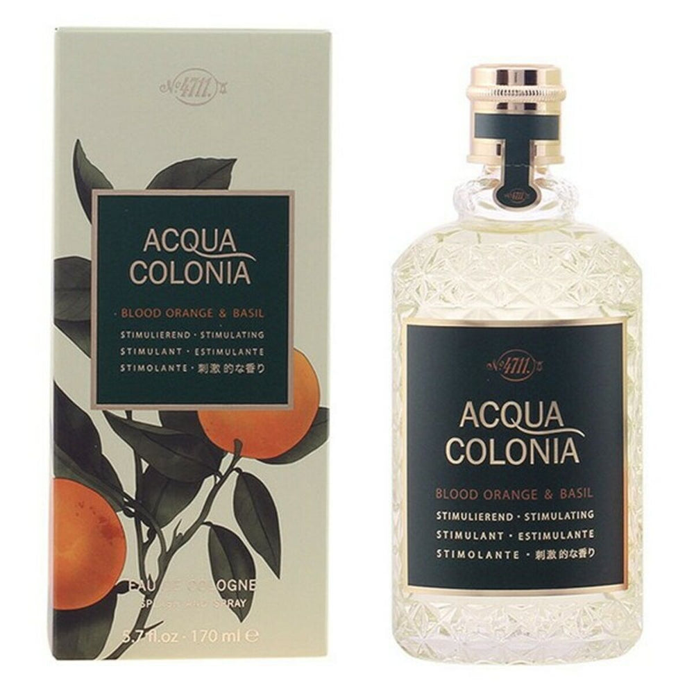 Mäurer & Wirtz 4711 Acqua Colonia Blood Orange & Basil Eau de Cologne 50ml Spray, 50 ml for Unisex