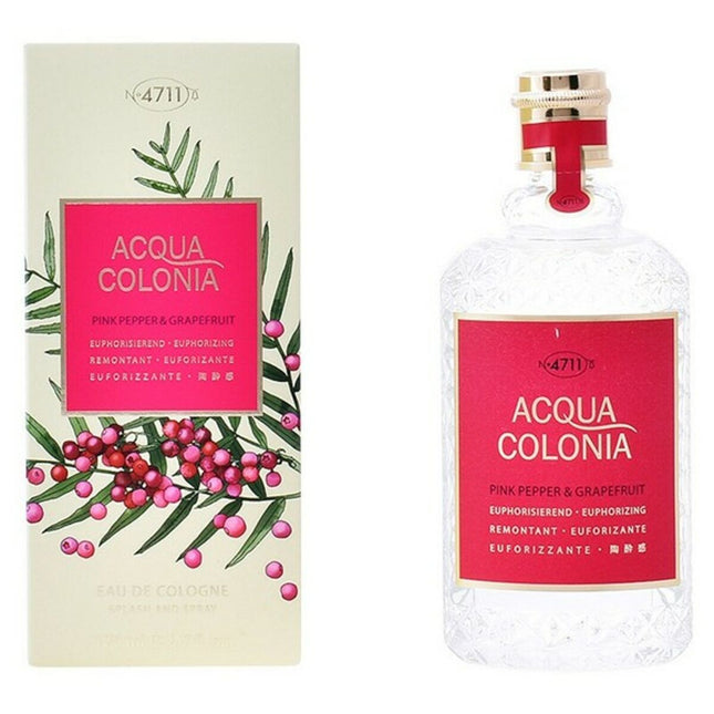 Mäurer & Wirtz 4711 Acqua Colonia Pink Pepper & Grapefruit Eau de Cologne 50ml Spray, 50 ml for Unisex