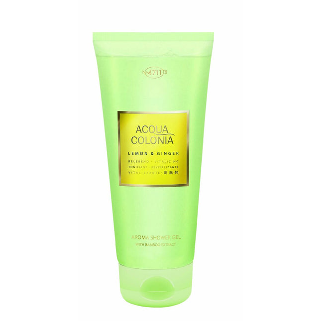 Mäurer & Wirtz 4711 Acqua Colonia Lemon & Ginger Shower Gel 200ml, 200 ml for Unisex