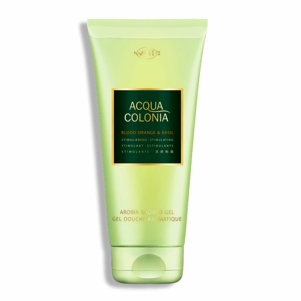 Mäurer & Wirtz 4711 Acqua Colonia Blood Orange & Basil Shower Gel 200ml, 200 ml for Unisex