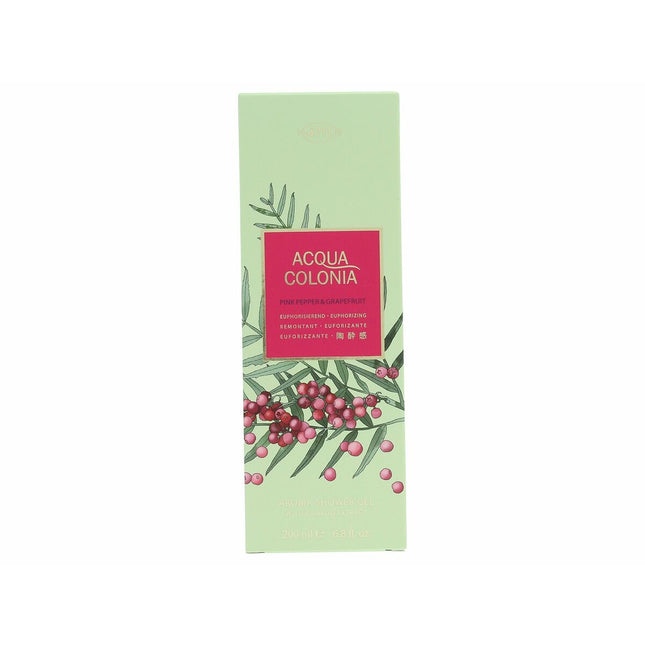 Mäurer & Wirtz 4711 Acqua Colonia Pink Pepper & Grapefruit Shower Gel 200ml, 200 ml for Unisex
