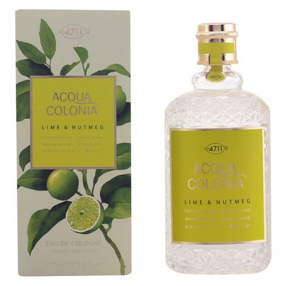 Mäurer & Wirtz 4711 Acqua Colonia Lime & Nutmeg Eau de Cologne 50ml Spray, 50 ml for Unisex