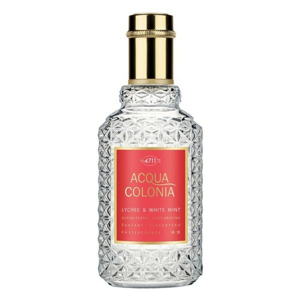 Mäurer & Wirtz 4711 Acqua Colonia Lychee & White Mint Eau de Cologne 170ml Spray, 170 ml for Unisex
